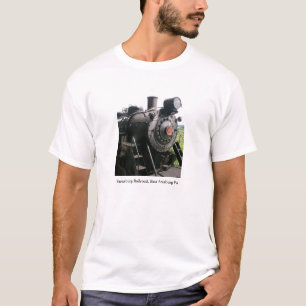 Vintage Locomotive Railroad Train T-Shirt