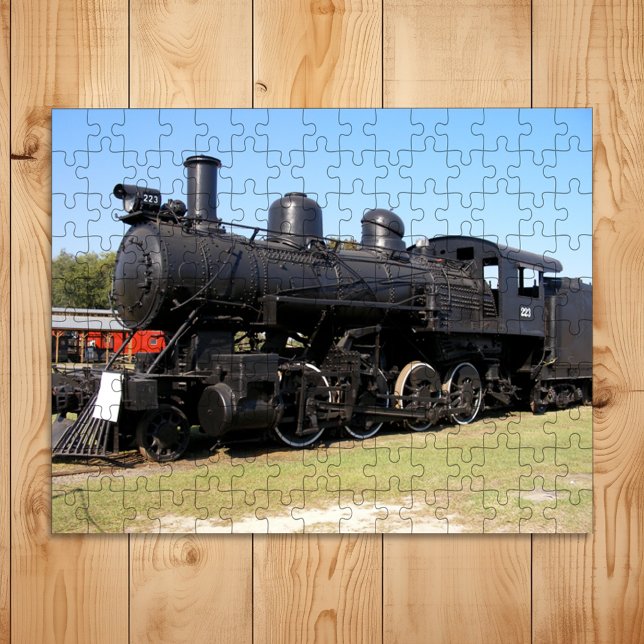 Vintage Locomotive Train No 223 Jigsaw Puzzle (Creator Uploaded)