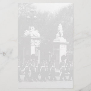 Vintage London Changing guard Buckingham palace Stationery