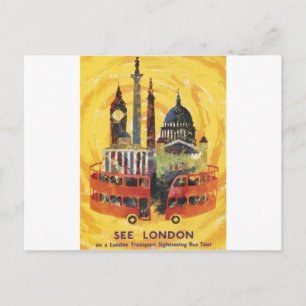 vintage london postcard