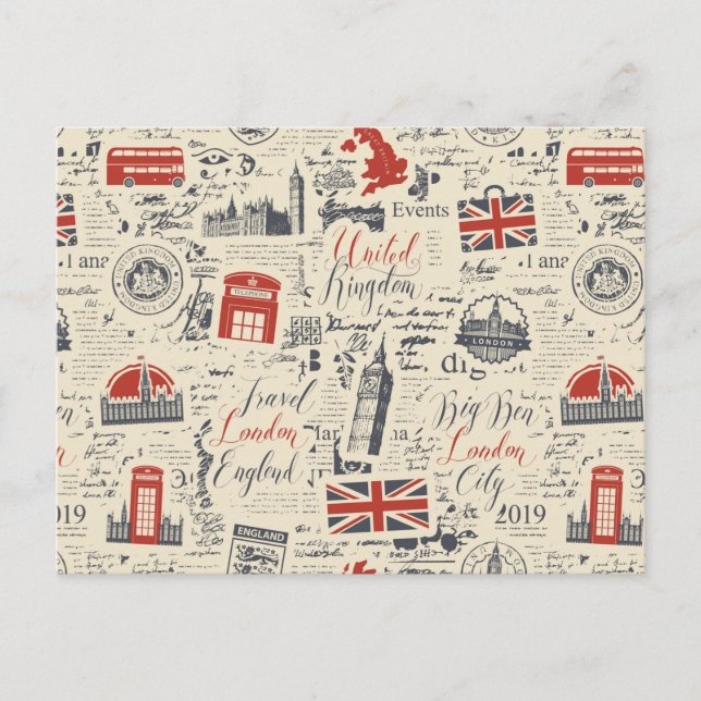 Vintage London Postcard (Front)