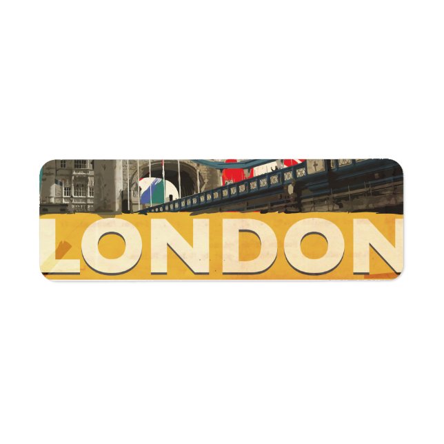 Vintage London Poster (Front)