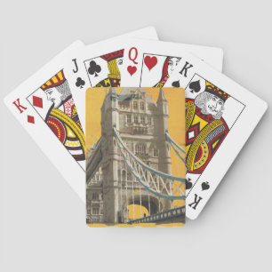 Vintage London Poster Playing Cards