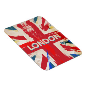 Vintage London Union Poster Magnet