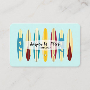 Vintage Longboards Business Card