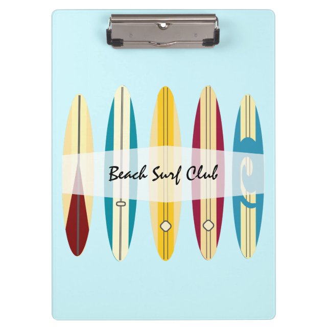 Vintage Longboards Clipboard (Front)