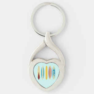 Vintage Longboards Key Ring