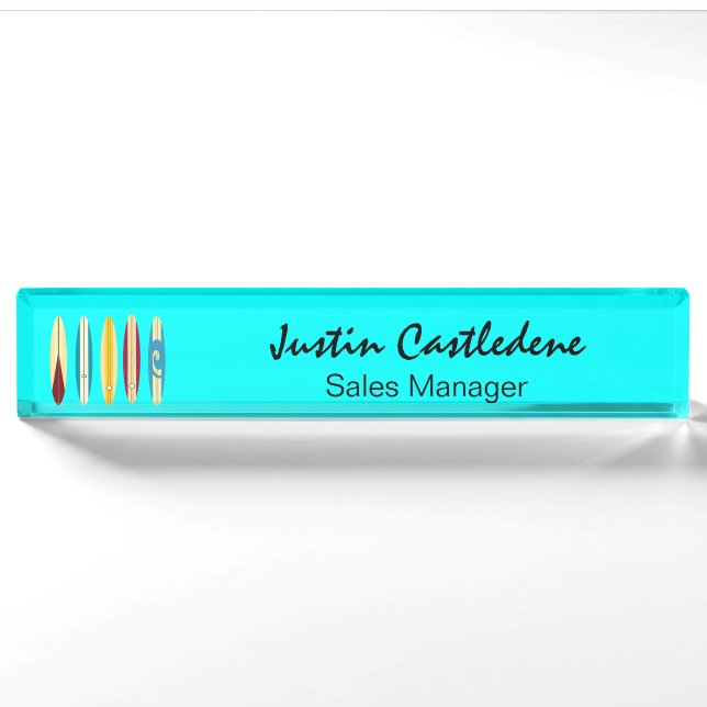 Vintage Longboards Nameplate (Front)