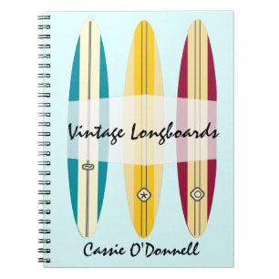 Vintage Longboards Notebook