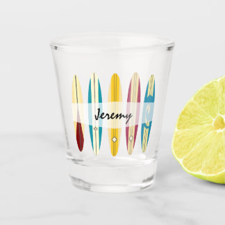 Vintage Longboards Shot Glass