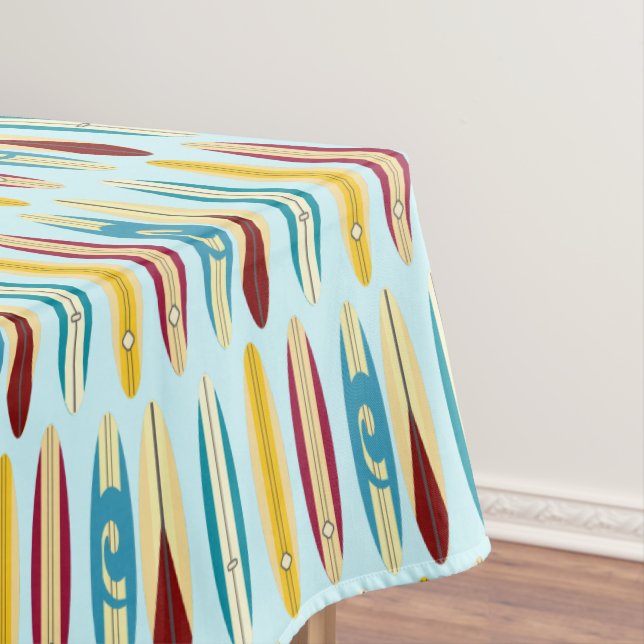 Vintage Longboards Tablecloth (In Situ)