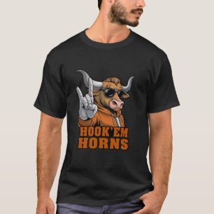 Vintage Longhorn Men Women Kids Girls Boys Spirit T-Shirt