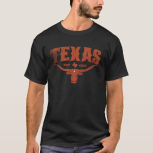 Vintage Longhorn Texas Hometown Austin Pride T-Shirt