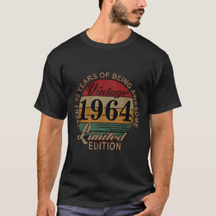 Vintage Look 1964 60th Birthday Humour T-Shirt
