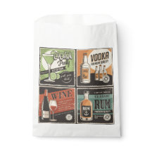 Vintage Look Bar Drink Tiles 