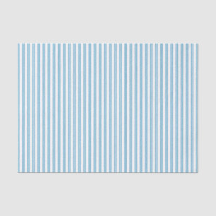 Vintage Look Blue Ticking Stripe Gift Wrapping Tissue Paper
