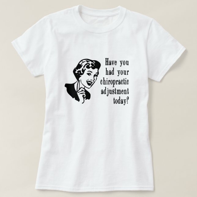 Vintage-Look Chiro Ad T-Shirt (Design Front)