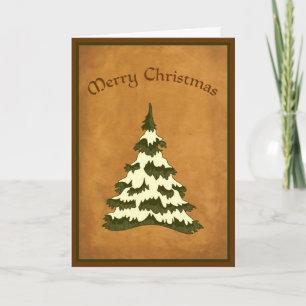 Vintage-look Christmas Card
