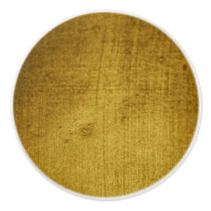 Vintage-Look gold used Ceramic Knob