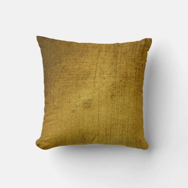 Vintage-Look gold used Cushion (Front)