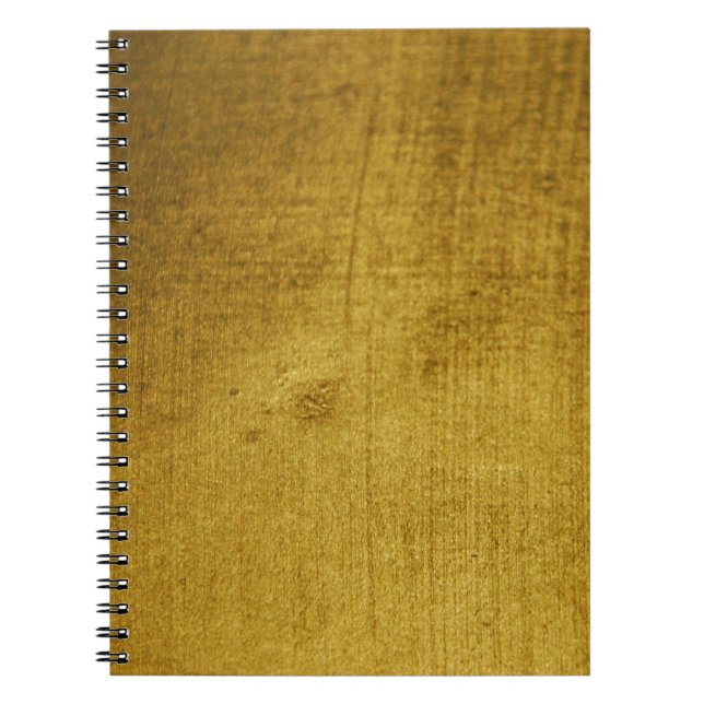 Vintage-Look gold used Notebook (Front)