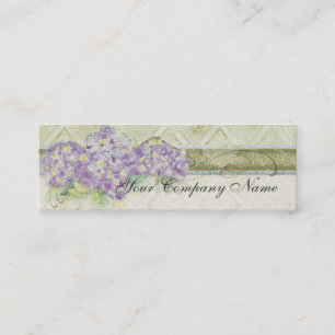 Vintage Look Lilac Hydrangea - Business Cards