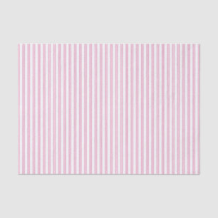 Vintage Look Pink Ticking Stripe Gift Wrapping Tissue Paper