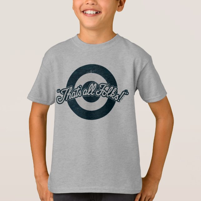 Vintage LOONEY TUNES™ "THAT'S ALL FOLKS!™" T-Shirt (Front)