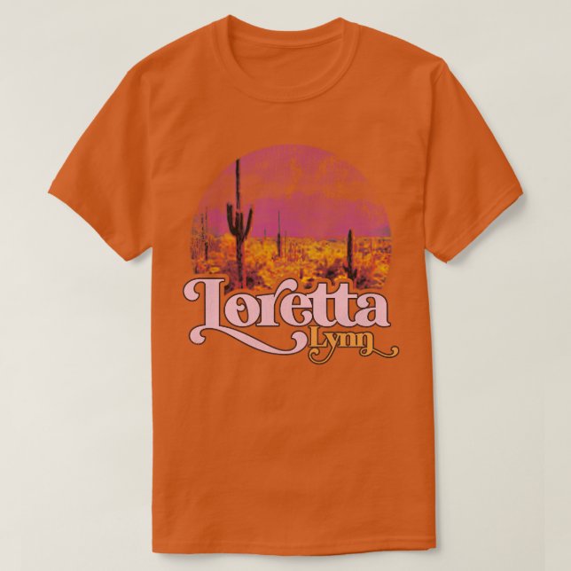 Vintage Loretta Lynn Sweet Light T-Shirt (Design Front)