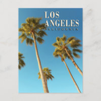 Vintage Los Angeles, California Palm Tree Travel