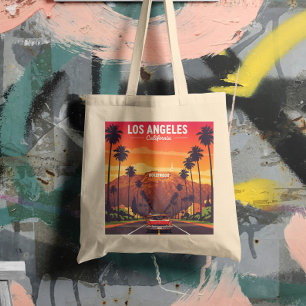 Vintage Los Angeles California Tote Bag