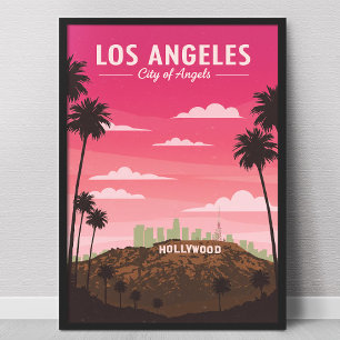 Vintage Los Angeles Poster