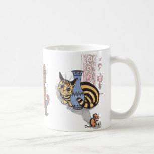 Vintage Louis Wain Cat Mug