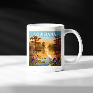 Vintage Louisiana Coffee Mug