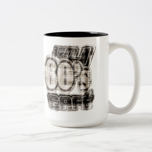 Vintage Love 60's Cafe - Mug (Right)