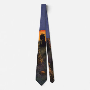 Vintage Love and Romance, Harvest Moon Kiss Tie
