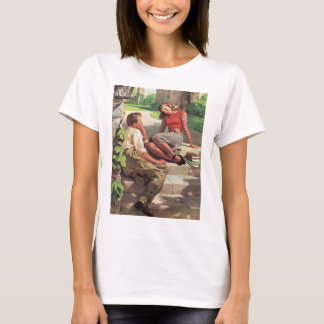 Vintage Love and Romance, High School Sweethearts T-Shirt