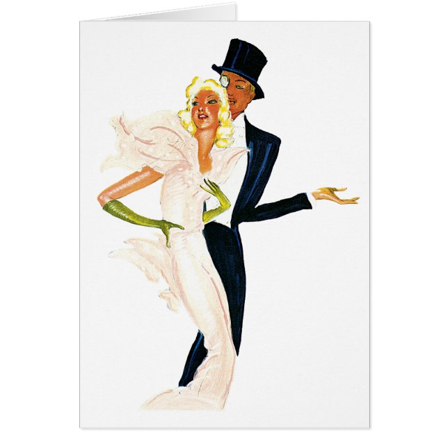 Vintage Love and Romance, Modern Wedding Couple (Front)