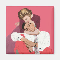 Vintage Love and Romance, Newlyweds in Pink