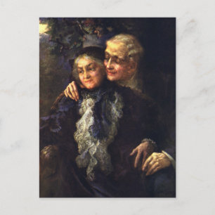 Vintage Love and Romance, Romantic Victorian Art Postcard