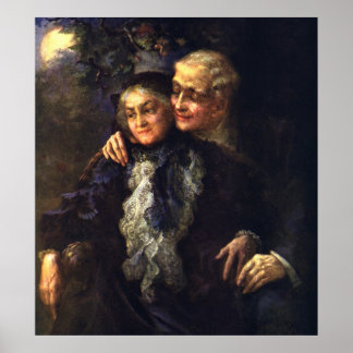 Vintage Love and Romance, Romantic Victorian Art Poster