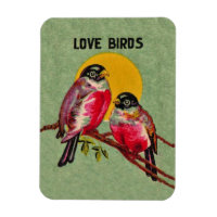 Vintage Love Birds Sun