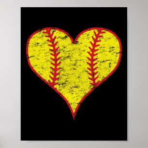Vintage Love Fastpich Softll Mom Heart Ll Laces He Poster