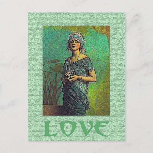 Vintage Love Postcard (Front)