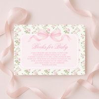 Vintage Love Shack Pink Floral Books for Baby Girl