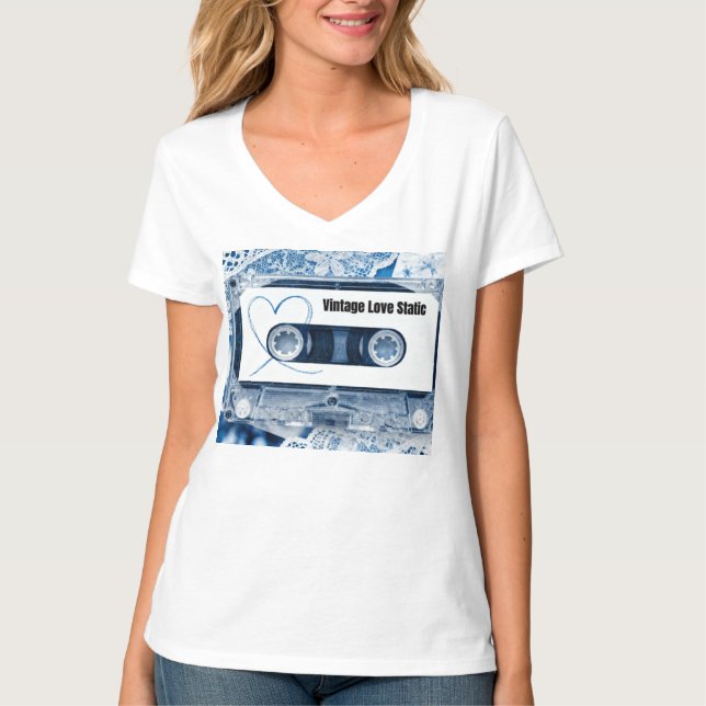 Vintage Love Static T-Shirt (Front)