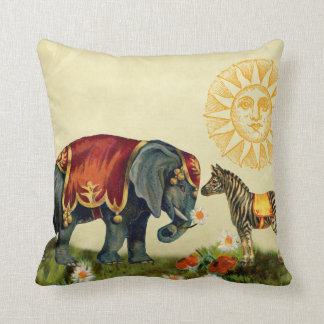 Vintage Love Valentine Collage Cushion