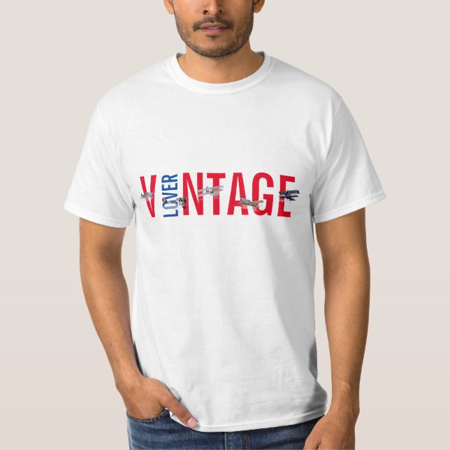 Vintage Lover T-Shirt (Front)