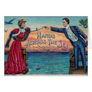 Vintage - Lovers' Hands Across the Sea,
