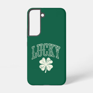 Vintage Lucky Clover St Patrick's Day Samsung Galaxy Case